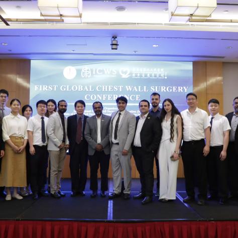 The Inaugural Global Chest Wall Surgery Conference Convenes Successfully in Guangzhou:&nbsp;Opening a New Chapter in International Exchange and Collaboration